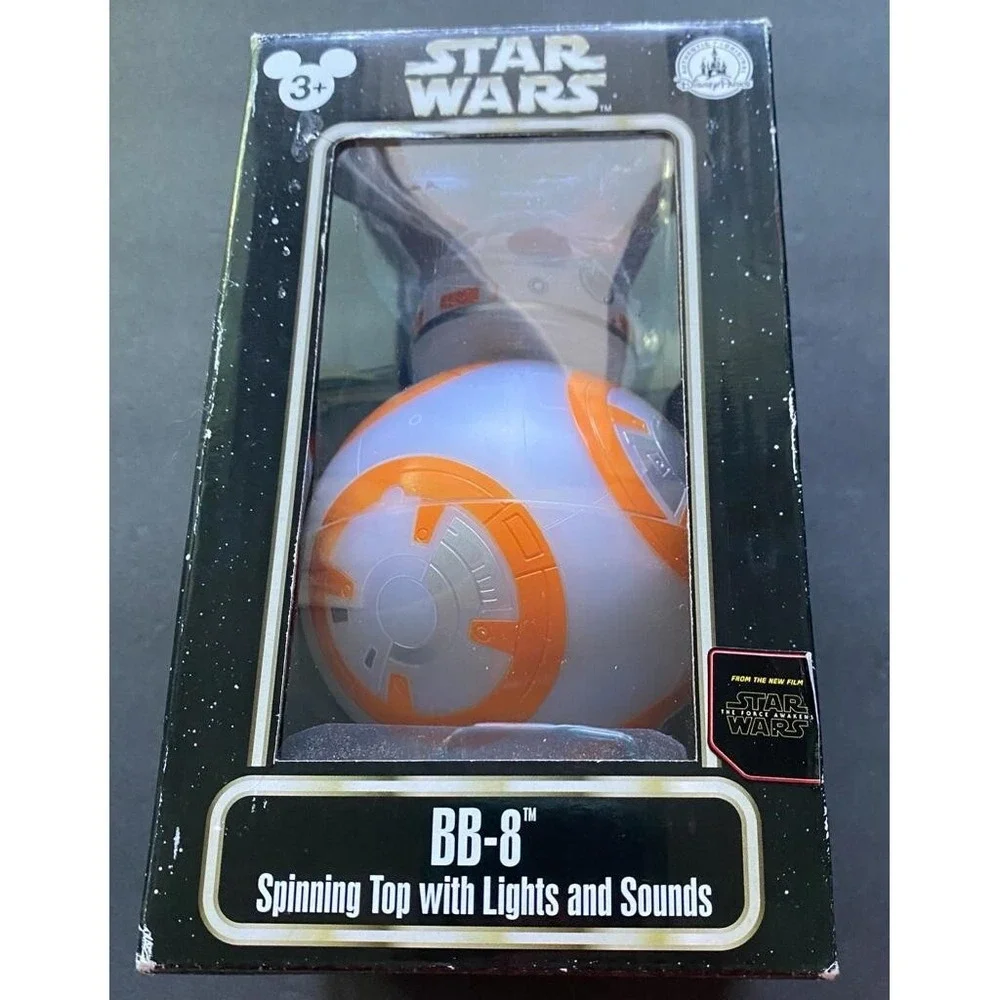 Disney Parks BB 8 Spinning‎ Top Star Wars The Force Awakens Lights And Sounds